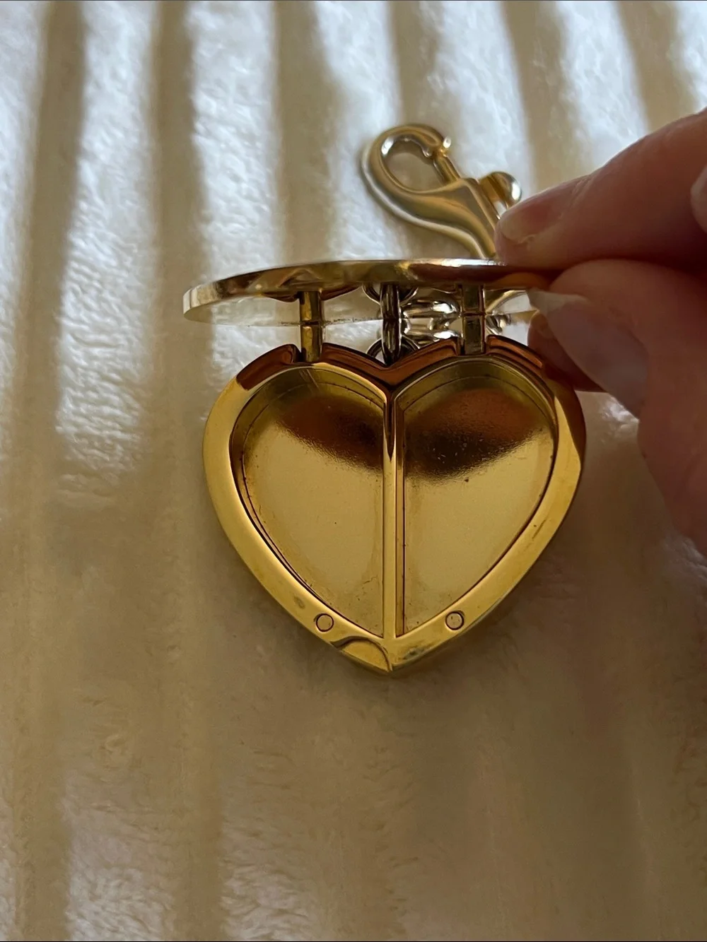 COACH- 65th ANNIVERSARY-*Limited Edition* Legacy Heart Lipgloss Duo Bag Charm